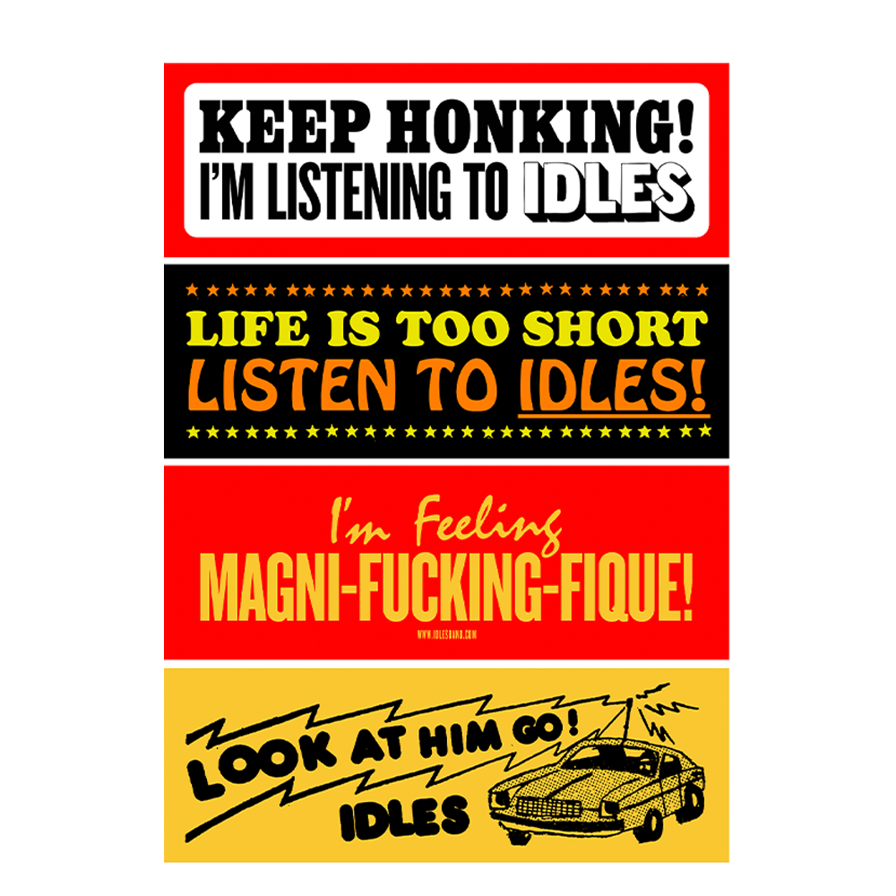 Block Party Bumper Stickers
