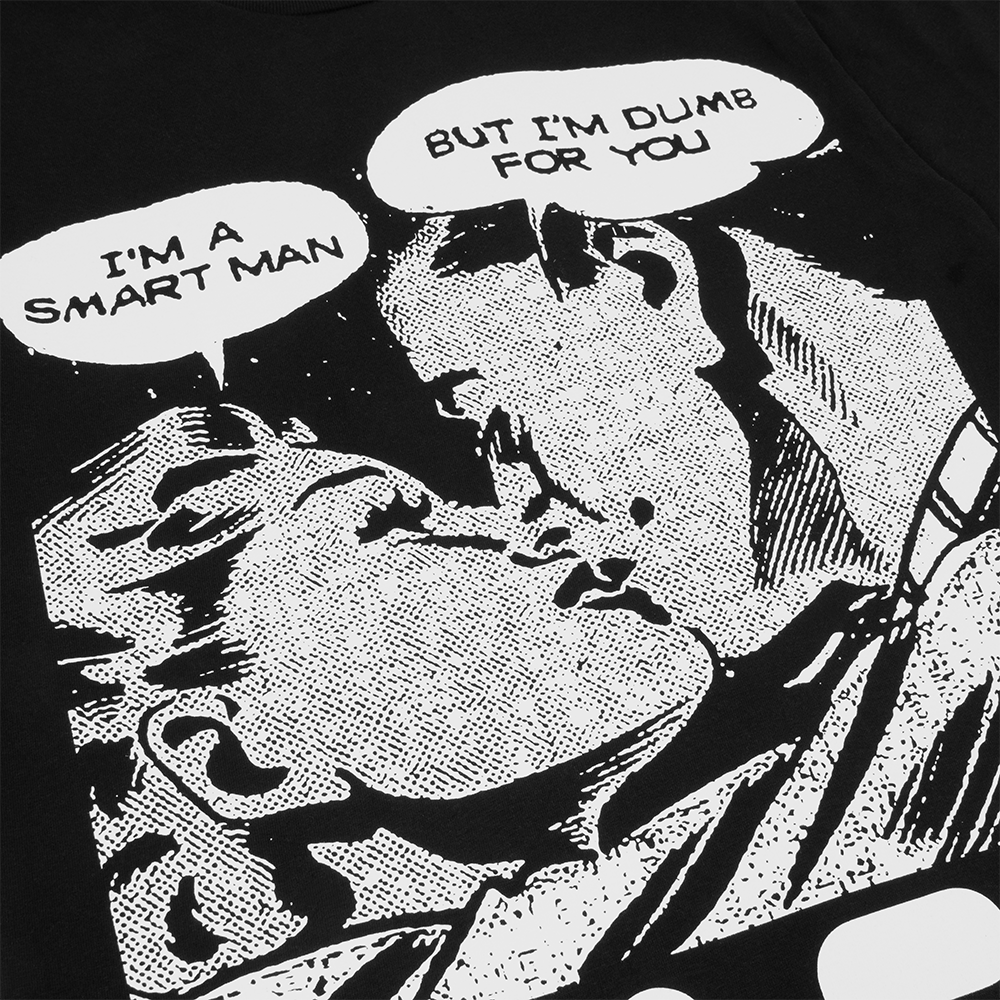 I'm A Smart Man Tee Detail 2