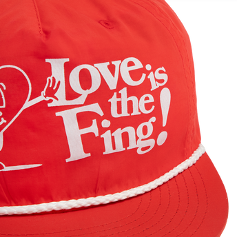 Love is The Fing Hat Detail