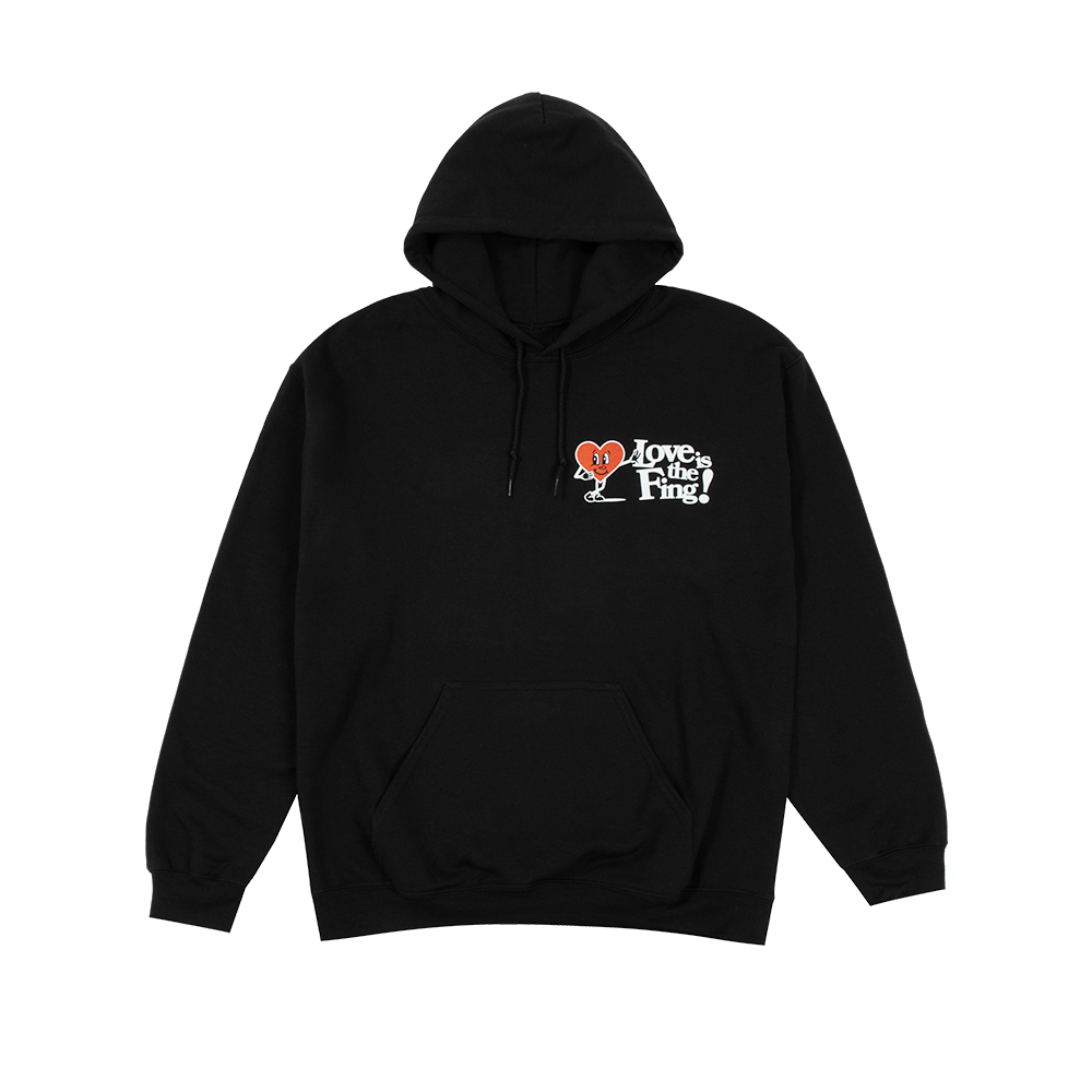 Love is The Fing Hoodie Front