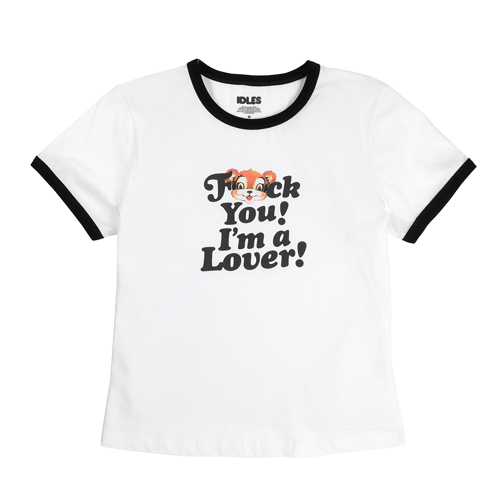 F U I'M A LOVER WOMEN'S RINGER Front