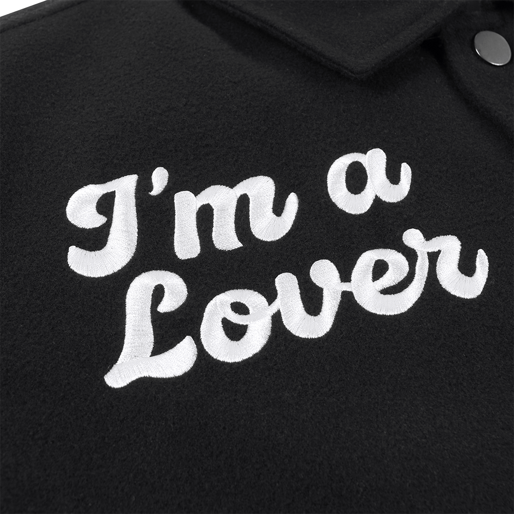 F U I'M A LOVER JACKET Front Detail