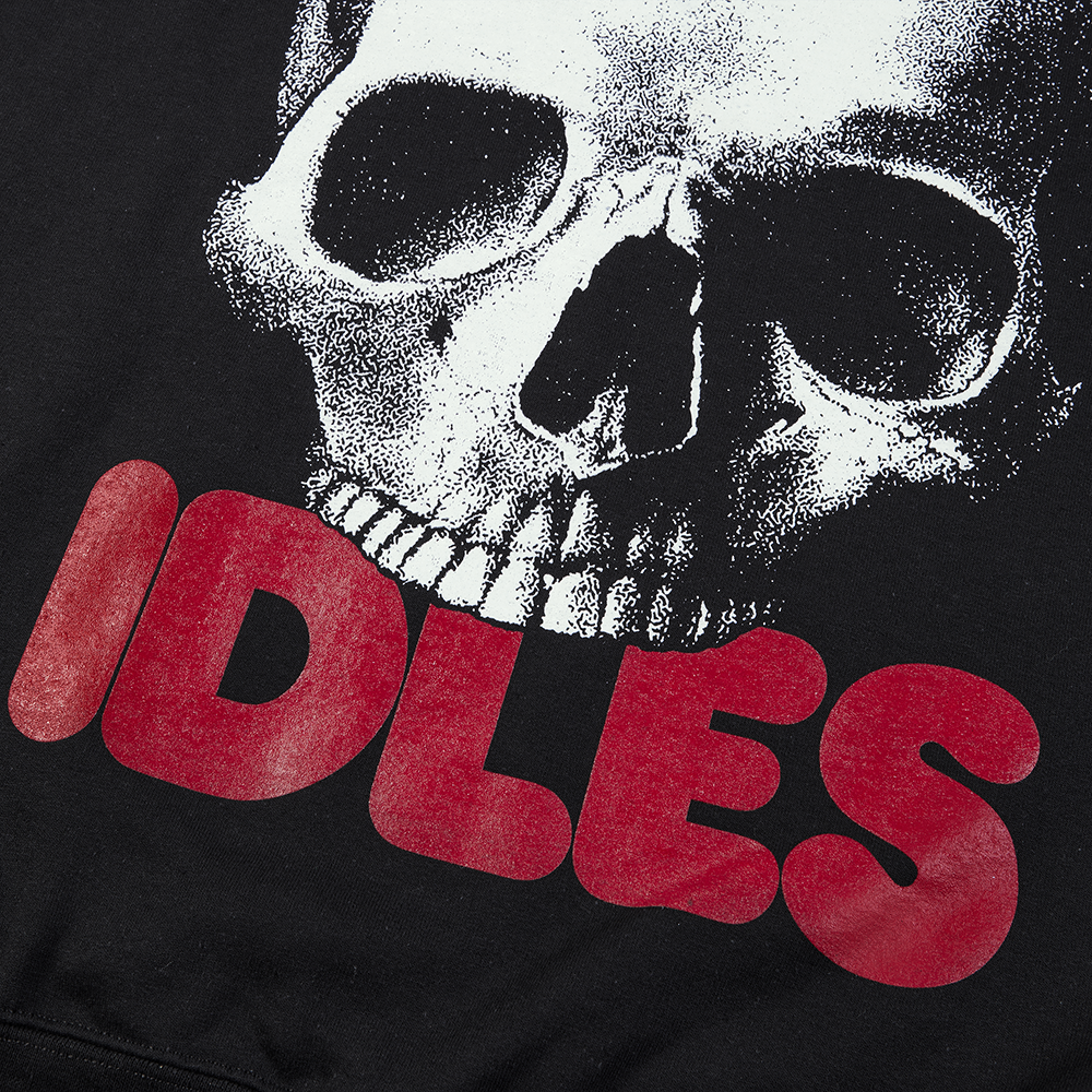 YOU ONLY DIE ONCE CREWNECK Logo Detail