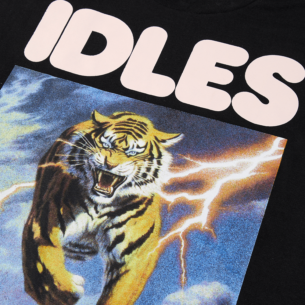 HARD ROCK FOR PUSSIES T-SHIRT Front Tiger Detail