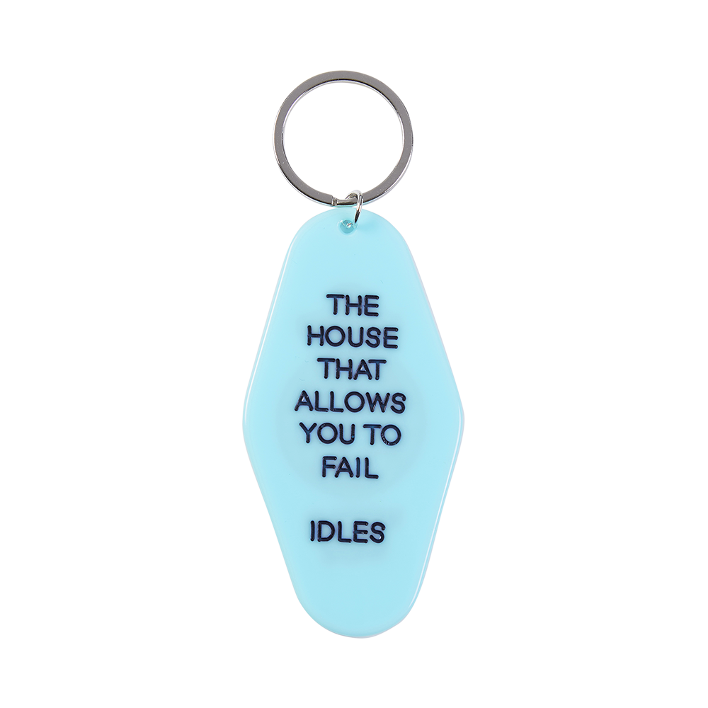 LOVERS BLUE KEYRING Back