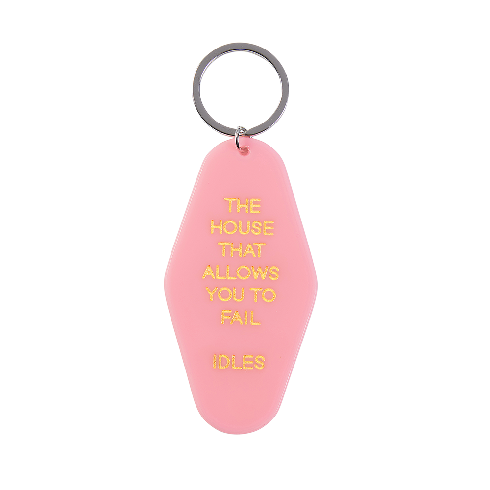 LOVERS PINK KEYRING Back