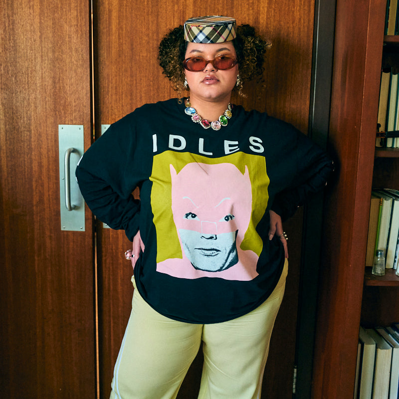 NO GOD NO KING LONGSLEEVE On Model