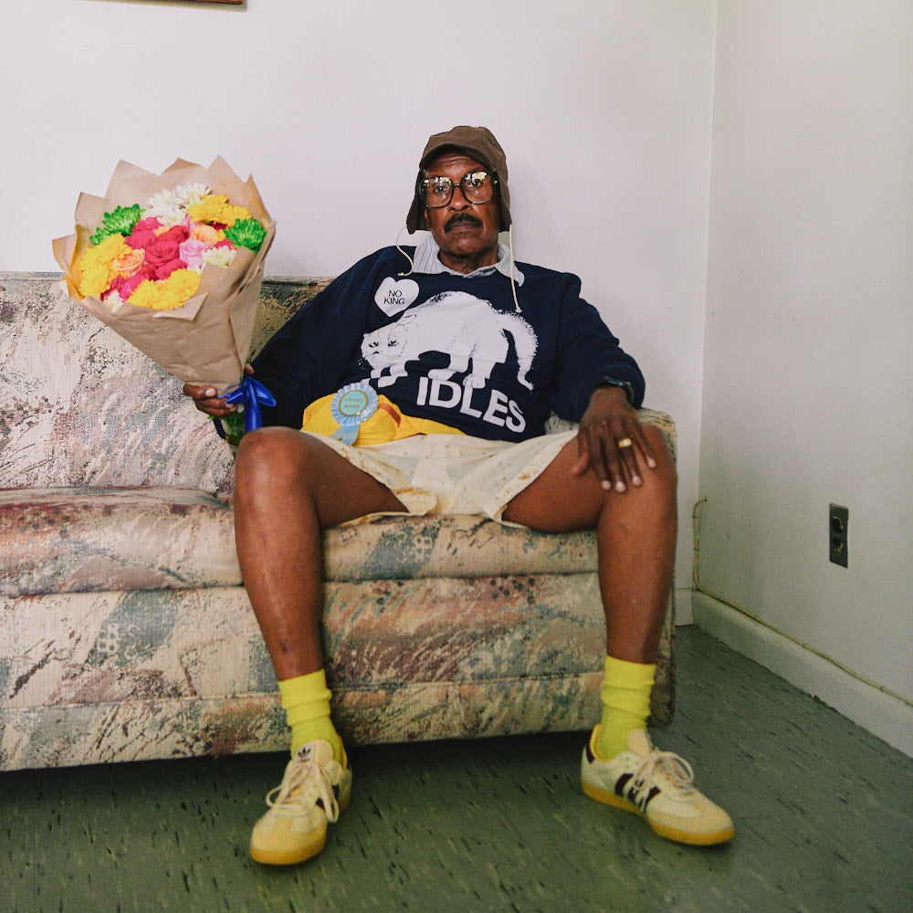 NO KING CAT CREWNECK
