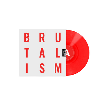 FIVE YEARS OF BRUTALISM (LIMITED EDITION CHERRY RED LP) Front