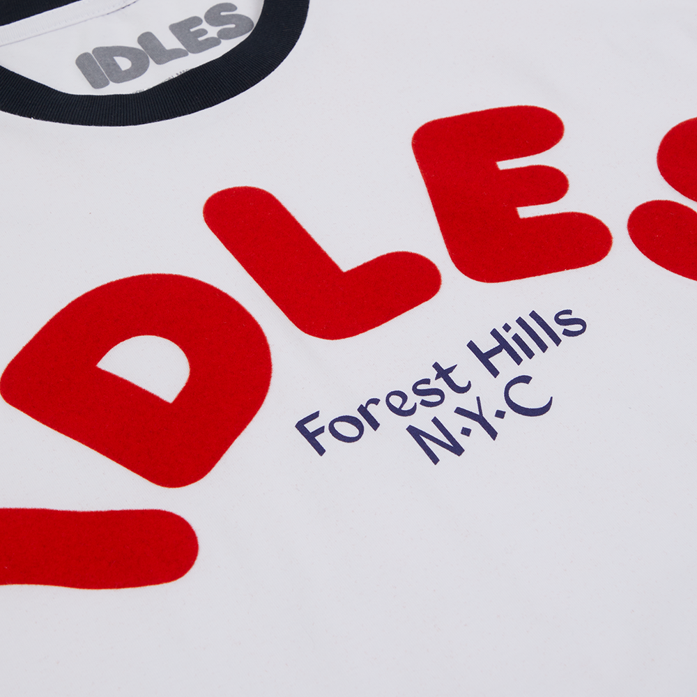 IDLES Forest Hills Ringer T-shirt Detail 2