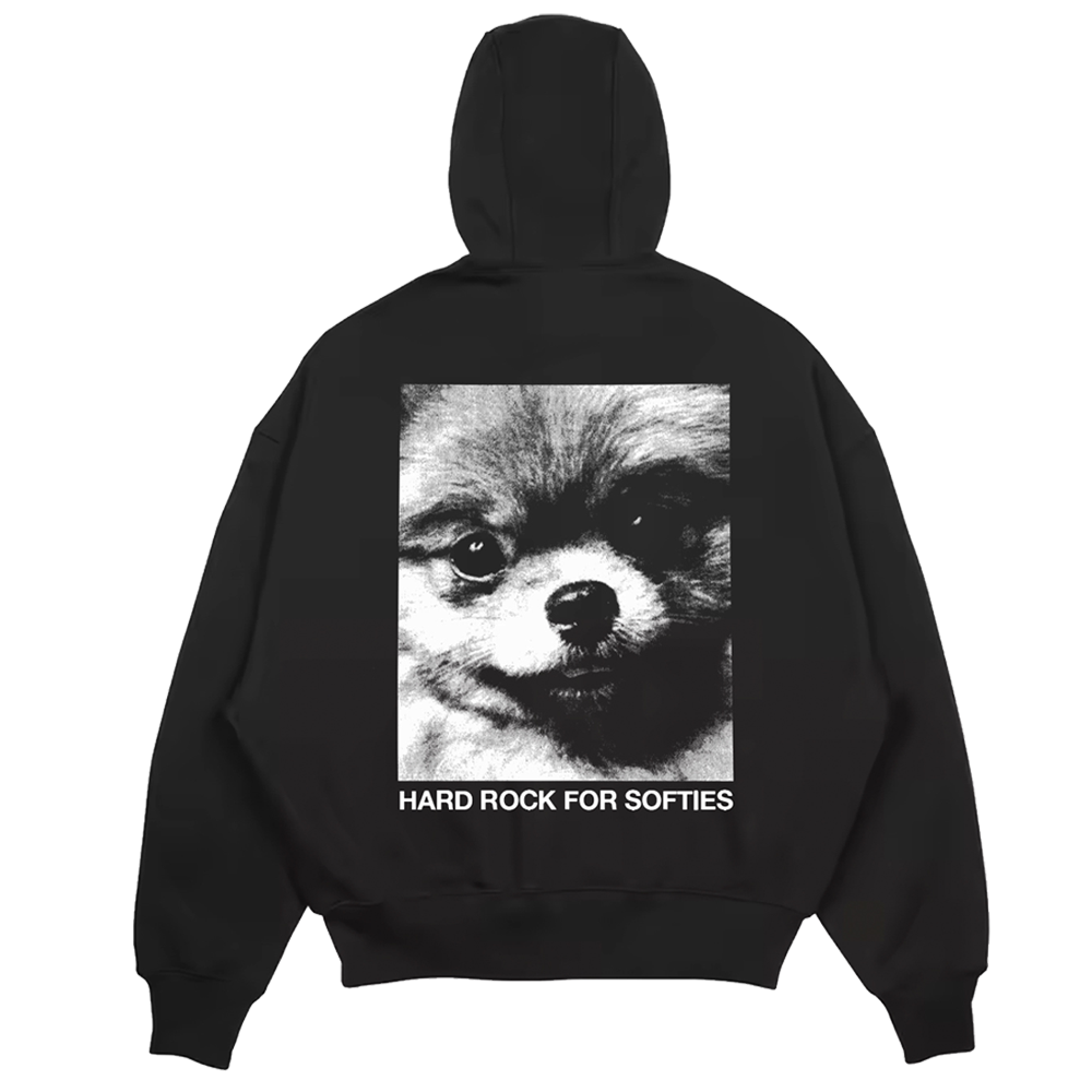 Hard Rock For Softies Hoodie Back